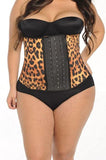 Plus Size Leopard Waist Trainer ~ Premium Animal Print Cincher 💖