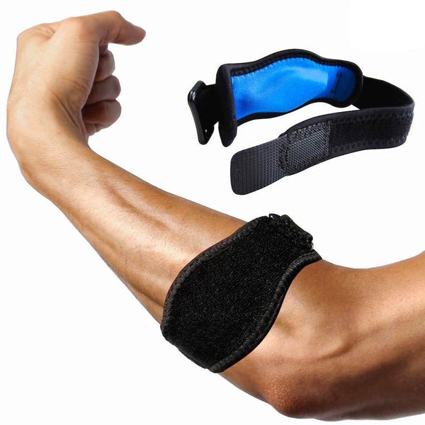 Forearm Strap for Tennis & Golfers Elbow Gel Brace Compression Band –  StabilityPro™